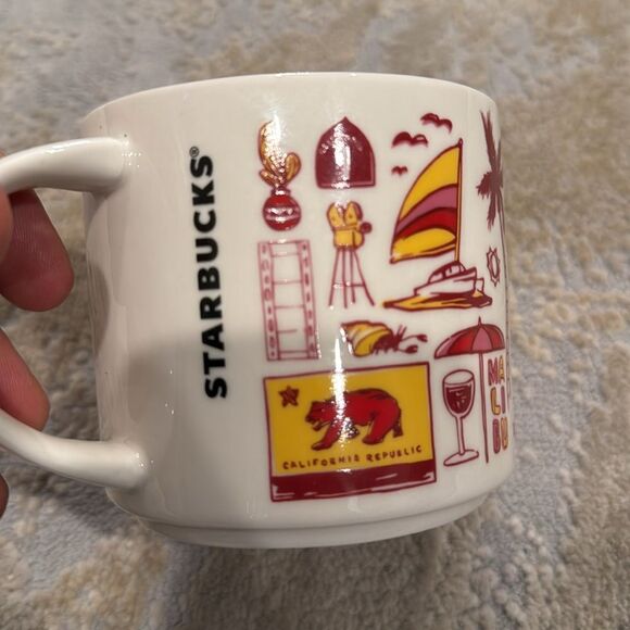 Starbucks Been There Series 14 oz Coffee Mug CALIFORNIA The Golden State - Picture 3 of 5